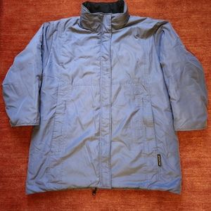 Men's Vintage Insulated Winter Kanuk Parka Coat Size Large Grey Made in Canada